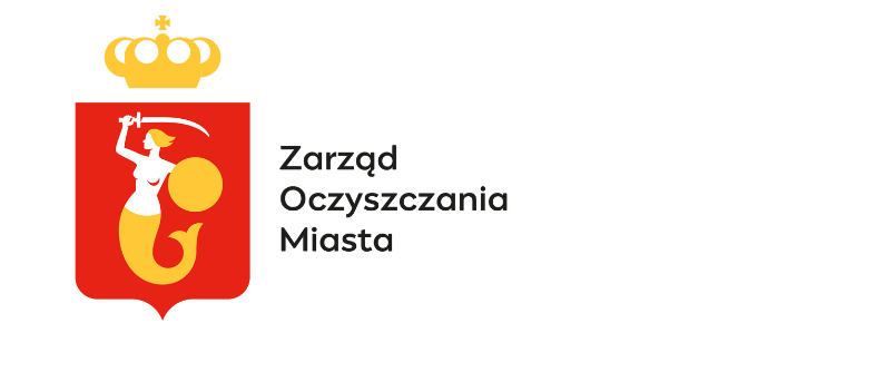 Logo na trzydziestolecie Zarządu Oczyszczania Miasta Warszawy